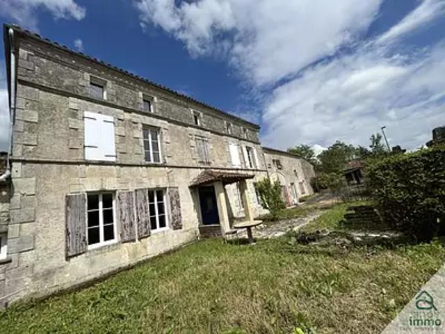 Verdille 16140 Achat / Vente maison 10 pièces t10 jardin