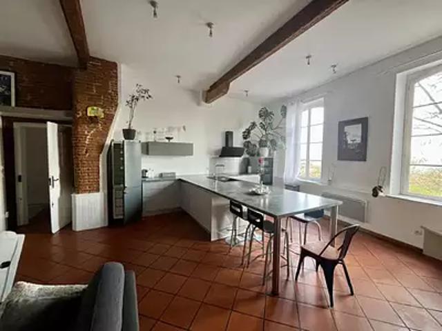 Verfeil 31590 Location appartement 2 pièces t2 au dernier étage