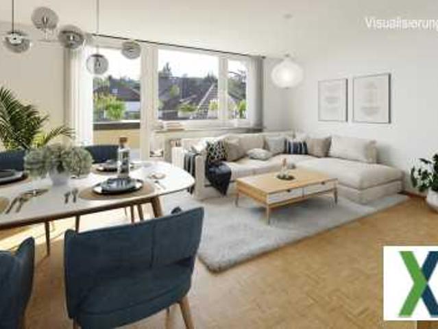 Verfügbar in 2026: Charmante 3 Zimmer Wohnung mit umlaufender Dachterrasse & effizientem Schnitt
