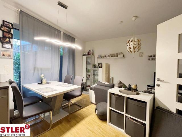 Verkauf einer vermieteten 2 Zimmerwohnung mit Terrasse am Banngrabenweg