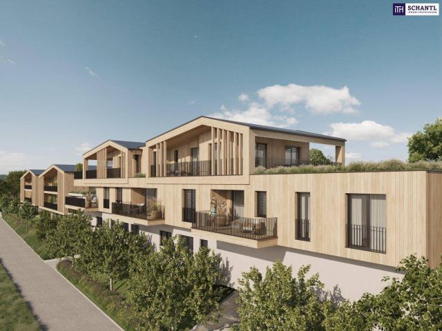 WUNDERSCHÖNER ERSTBEZUG! VERWIRKLICHEN SIE SICH IHRE WOHNTRÄUME! Großzügige Gartenwohnung mit Terrasse und Gestaltungsfreiraum in St. Stefan ob Stainz! LOKALER Bauträger! PROVISIONSFREI! KOSTENLOSE FINANZIERUNGSBERATUNG!