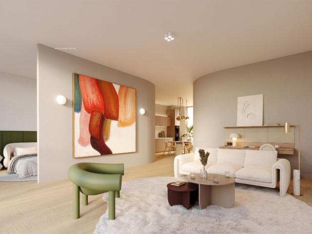 VERLAAGDE BTW REGEL VAN 6% TEM. JUNI Unieke kans! 2 slaapkamerappartementen in een reconversieproject van een voormalige tex