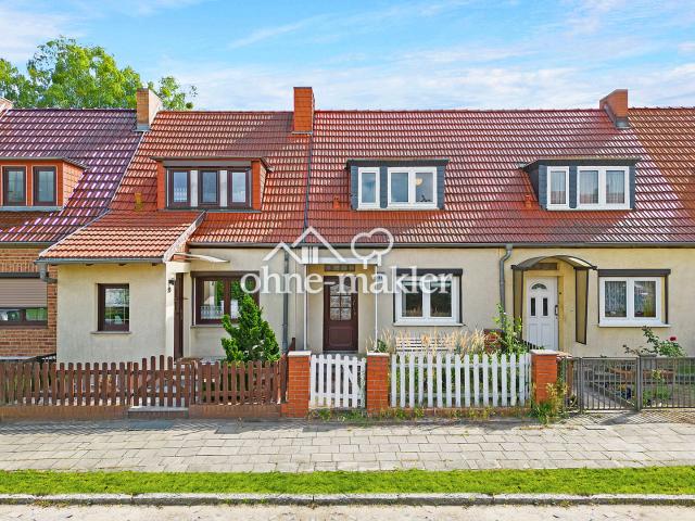 Vermietete Kapitalanlage Frisch renoviertes Reihenhaus in Eberswalde