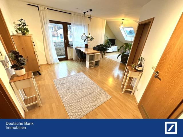 Vermietete 2 Zimmer Dachgeschosswohnung in Achern