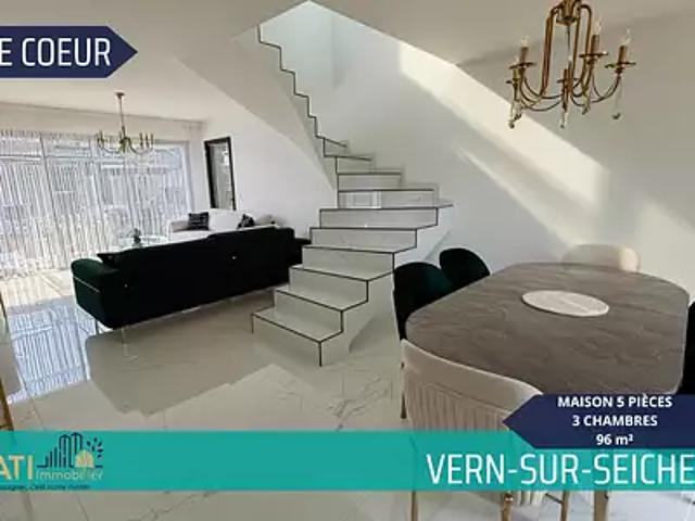 Vern sur Seiche 35770 Achat / Vente maison 5 pièces t5 parking