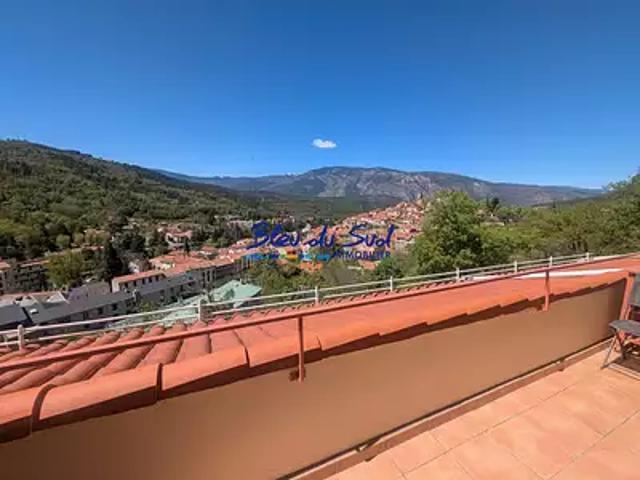 Vernet les Bains 66820 Achat / Vente appartement 3 pièces t3 terrasse parking