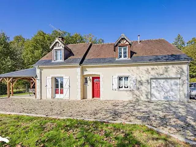 Verneuil sur Indre 37600 Achat / Vente maison 6 pièces t6 au dernier étage