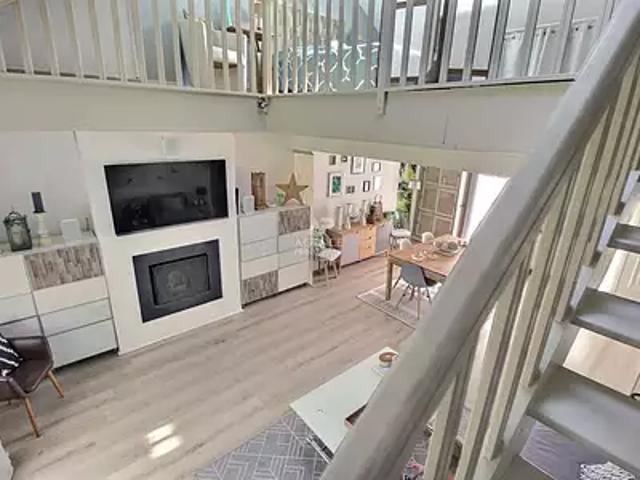 Verneuil sur Seine 78480 Achat / Vente maison 7 pièces t7 au dernier étage parking