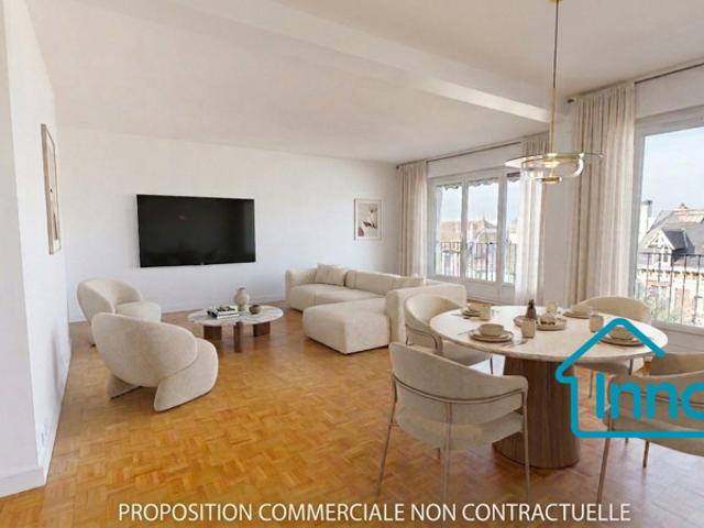 VERSAILLES rive droite appartement 86 m²_ 2 chambres balcon