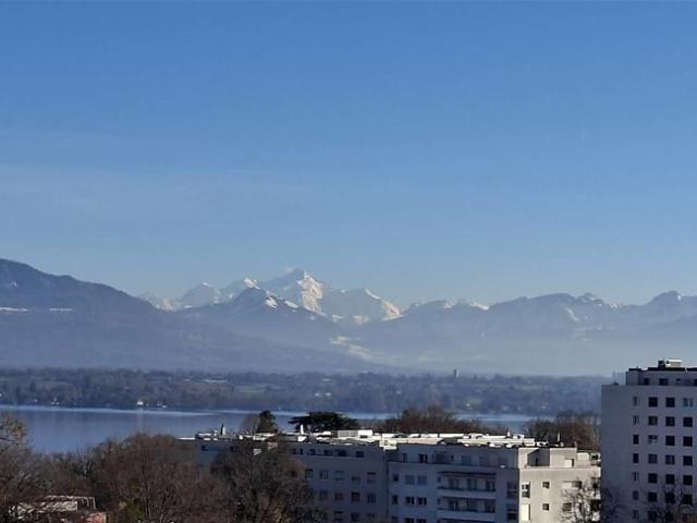 Versoix – Prächtige 3 Zimmer Wohnung möbliert – Blick auf den Mont Blanc – Ideal für Führungskräfte / Expatriates