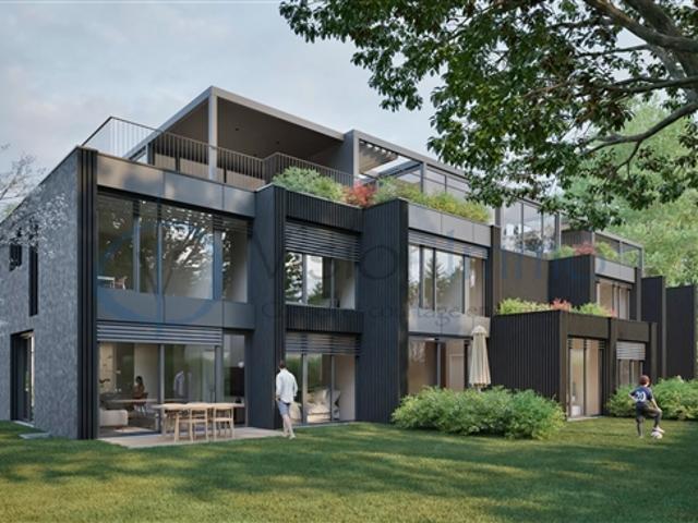 Vessy – Zeitgenössisches Stadthaus mit Garten und Dach