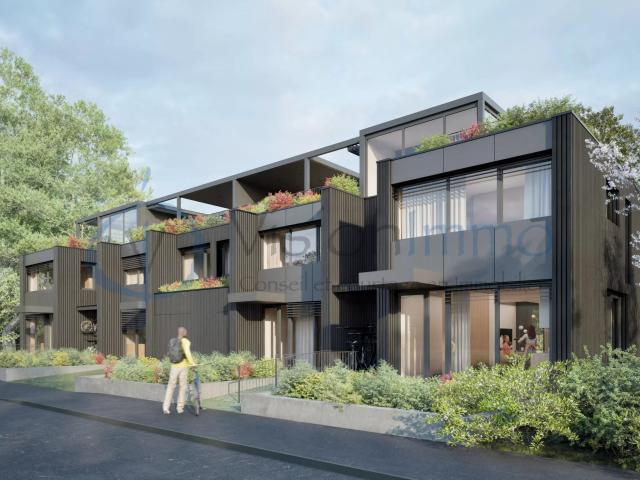 Vessy – Zeitgenössisches Stadthaus mit Garten und Dach