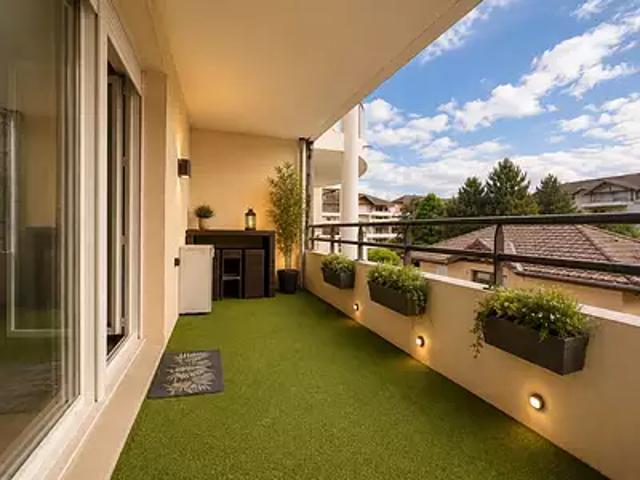 Vétraz Monthoux 74100 Achat / Vente appartement 3 pièces t3 piscine terrasse