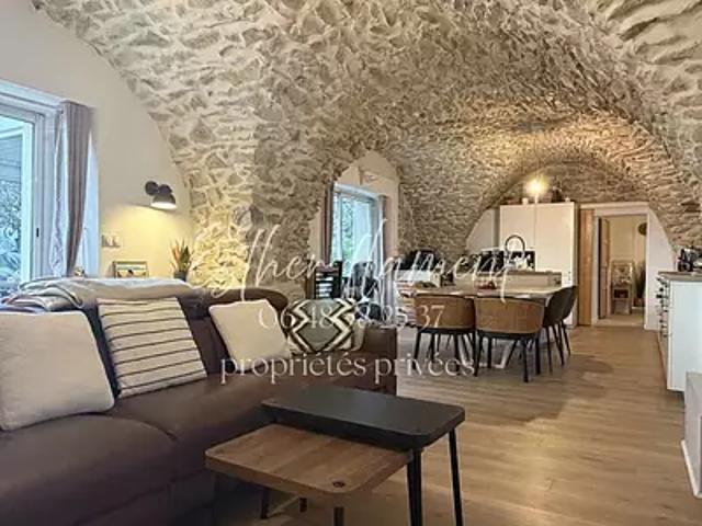 Vézénobres 30360 Achat / Vente maison 3 pièces t3 jardin terrasse