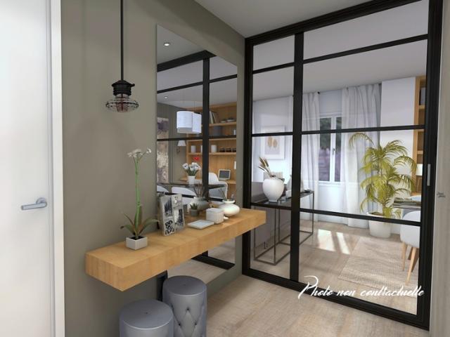 VEZIN LE COQUET Appartement 3 pièces 70.23m² Ouest 3ème étage terrasse 9.76m² stationnements