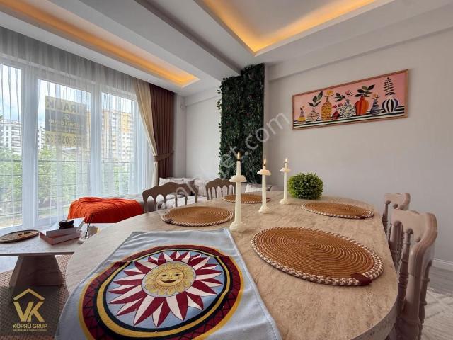 Vk Köprü Grup'tan Kiralık Eşyalı Geniş Ve Ferah cam Balkonlu 1+1