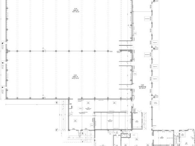 VH3869 Provisionsfreies Gewerbeanwesen mit Halle, Büroanbau und Freifläche / Ansbach