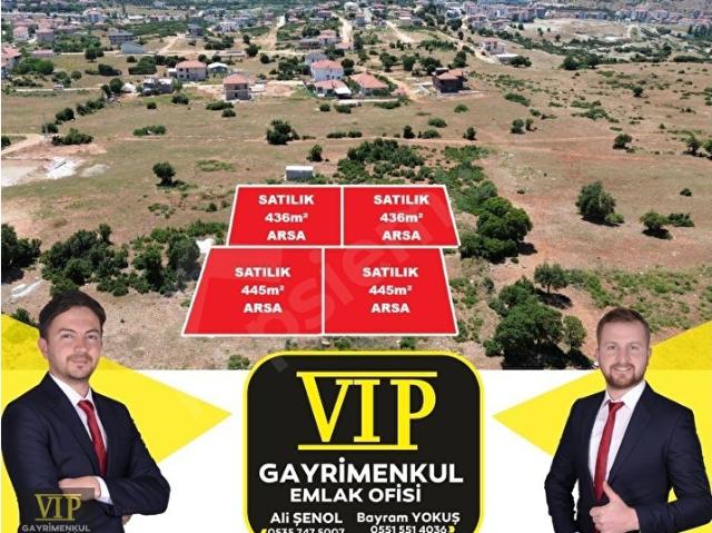 VİP GAYRİMENKUL'den ADLİYE LOJMANLARI YANINDA 4 ADET ARSA