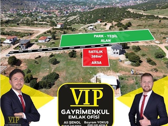 VİP GAYRİMENKUL'den ADLİYE LOJMANLARI YANINDA 387m İMARLI ARSA