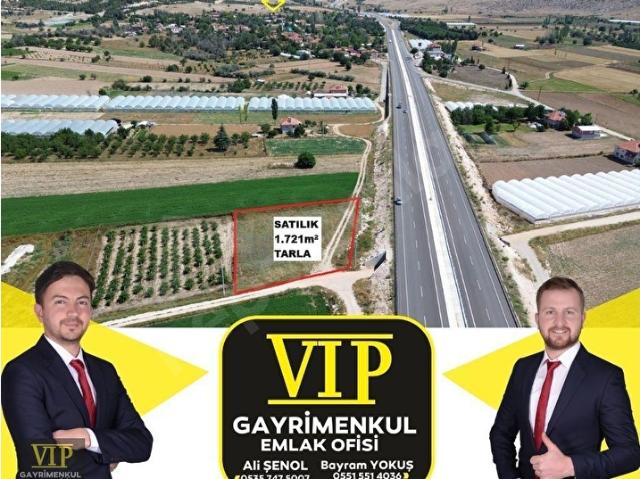 VİP GAYRİMENKUL'den ANTALYA ELMALI ANAYOLU CEPHELİ 1.721mTARLA