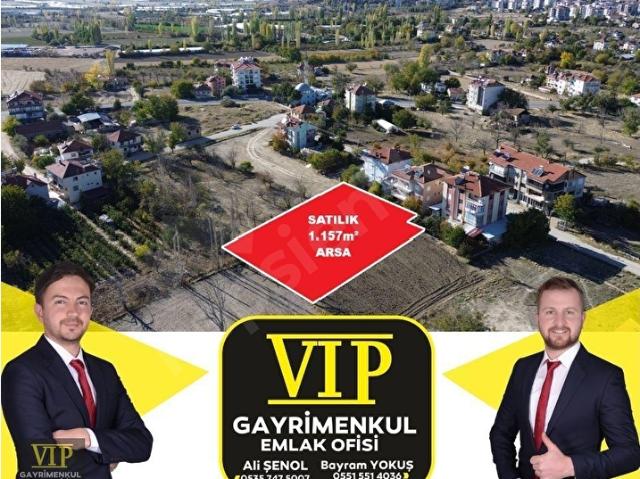 VİP GAYRİMENKUL'den EN ÇOK GELİŞEN BÖLGEDE 1.157m ARSA