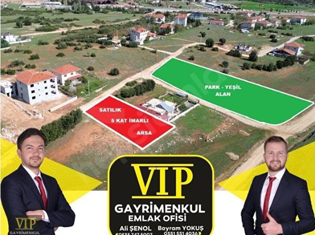 VİP GAYRİMENKUL'den GÖKPINAR MAH. 530m 5 KAT İMARLI ARSA