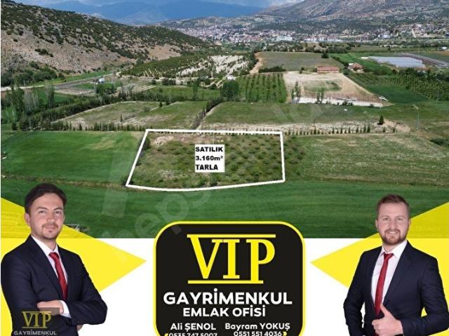 VİP GAYRİMENKUL'den KOCAPINAR MAH. 3.160m TARLA