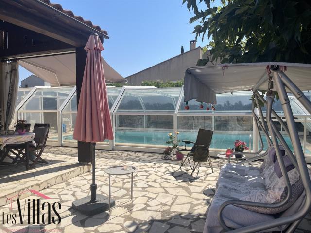 Vinassan, maison au calme avec piscine 164m² Vinassan