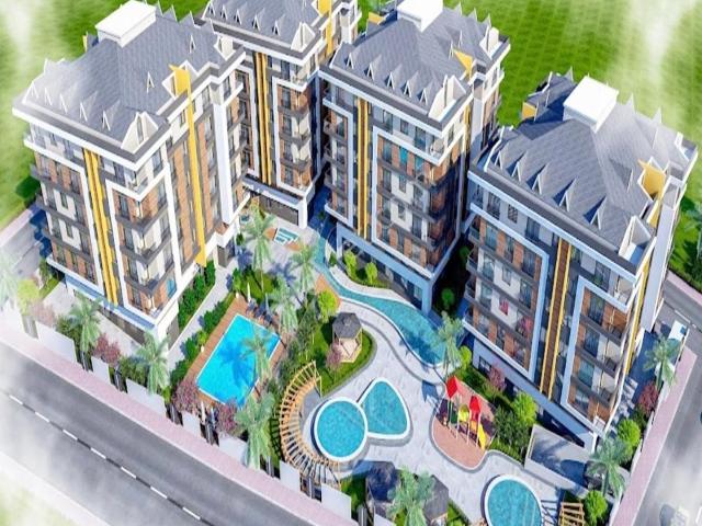 Vincenza Konakları'nda Peyzaj Manzaralı Sosyal Site'de 2+1 Daire