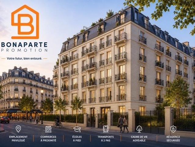 VINCENNES – Charmant T2 neuf au cœur d’un cadre de vie privilégié 2 pièces, 45 m²