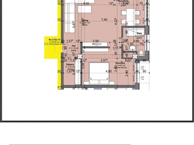 Vindem apartamente PREMIUM cu 2 camere in bloc nou S+P+3E