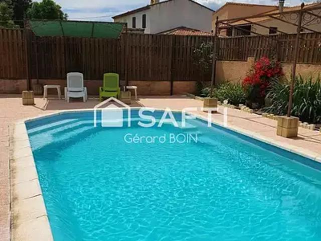 Vinon sur Verdon 83560 Achat / Vente maison 5 pièces t5 piscine terrasse
