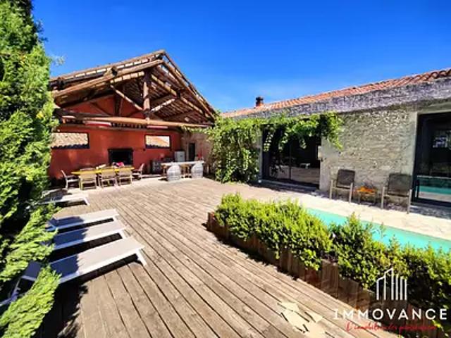 Viols en Laval 34380 Achat / Vente maison 8 pièces t8 piscine terrasse