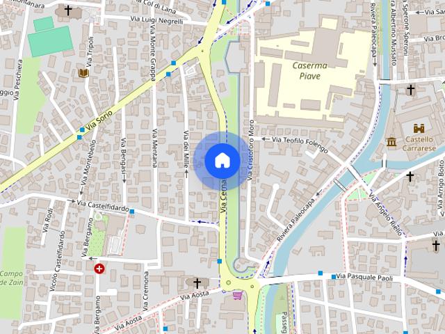 Via Cernaia, Padova, Veneto 35141