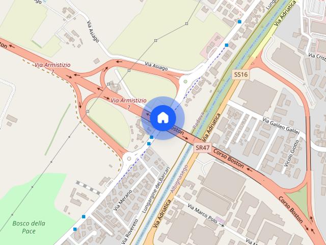 Via Armistizio, Padova, Veneto 35142
