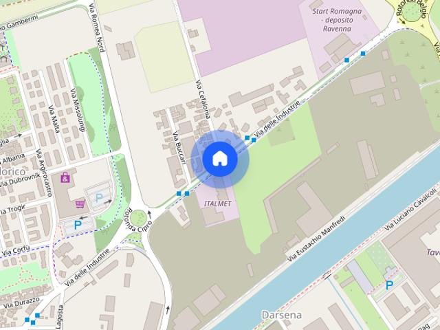 Via delle Industrie, Ravenna