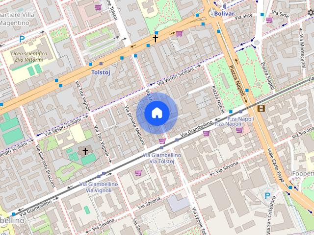 Via Leone Tolstoi, Milan, Lombardy 20146