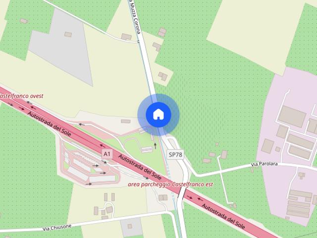 Via Muzza Corona, Castelfranco Emilia