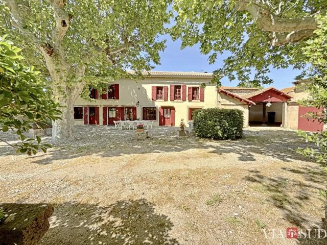 VIA SUD IMMOBILIER Entre Canal du Midi et Méditerranée, un dom