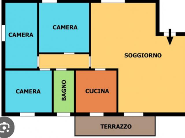 VIA PO AMPIO QUADRILOCALE