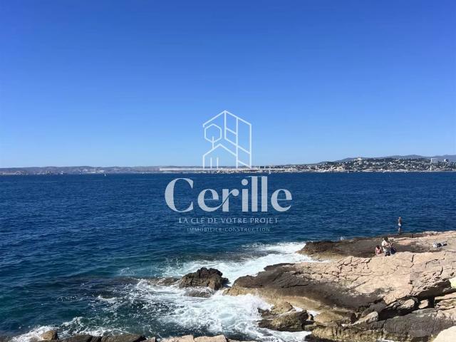 Viager à Montredon à quelques mètres de l'eau 58m² Marseille 8ème