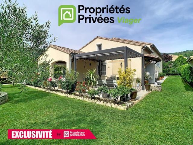 VIAGER OCCUPÉ MAISON 110 m² SUR 1 400 m² DE TERRAIN MOLIÈRES CAVAILLAC GARD