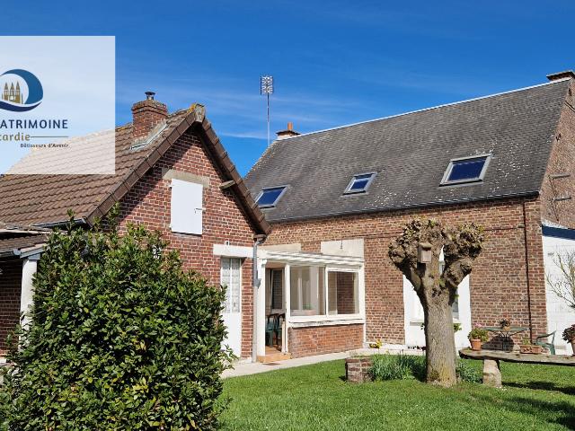 Viager OCCUPE Maison de 72 m2 avec dépendance BROUCHY 80