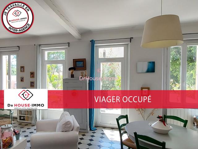 VIAGER OCCUPÉ* À vendre, 83000 TOULON BAS FARON, maison rénovée 70 m2 sur terrain 300 m2, viager occupé dame 79 ans