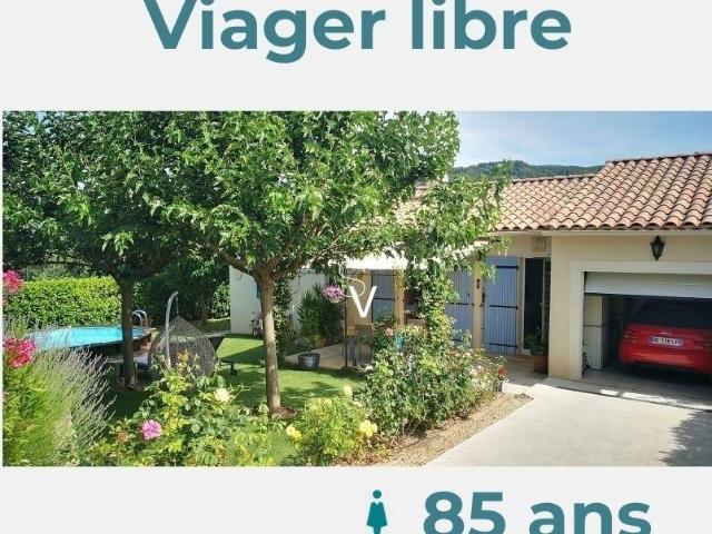 Viager libre Maison T4 de 89 m2 avec parking et garage fermé
