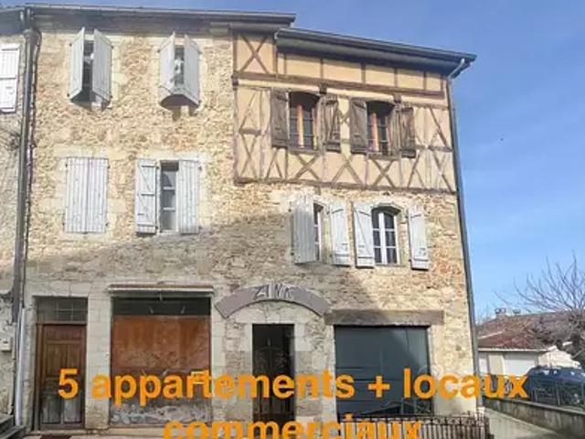 Vic Fezensac 32190 Achat / Vente immeuble terrasse