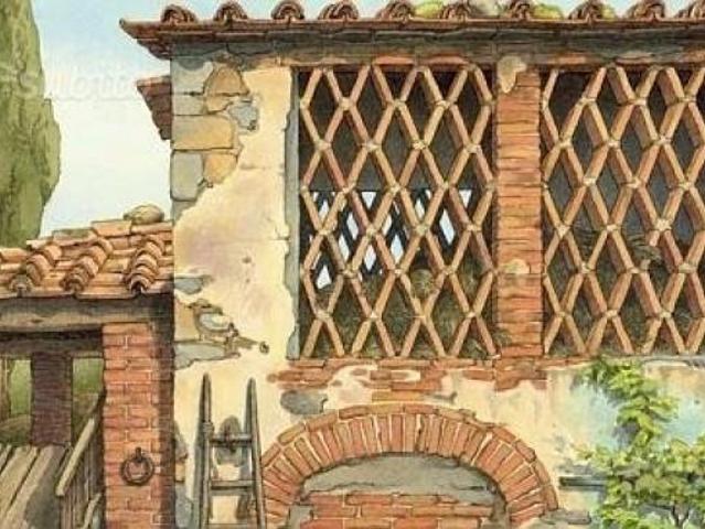 Vicchio fienile 4 vani giardino