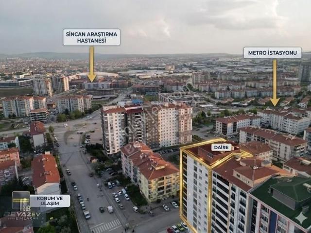 Videolukiralık 3+1 Metroya Ve Sincan Arastirma Hastanesine Yakin
