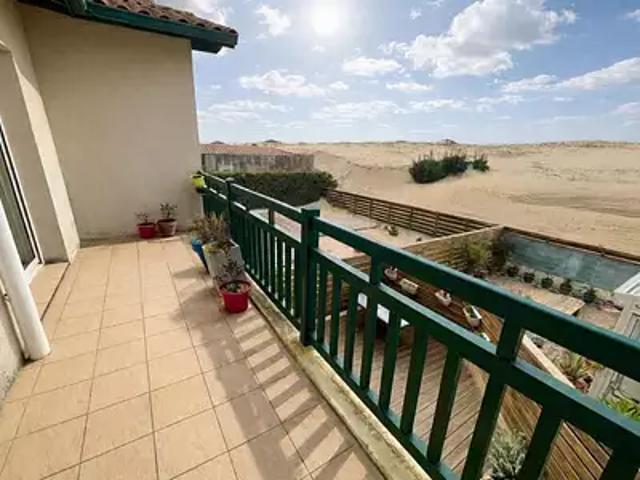 Vieux Boucau les Bains 40480 Achat / Vente appartement 2 pièces t2 au dernier étage terrasse