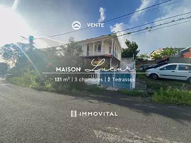 Vieux Habitants 97119 Achat / Vente maison 5 pièces t5